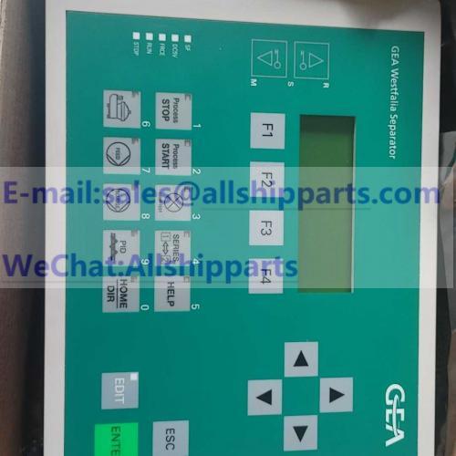 GEA Westfalia D10 0005-4050-430 oil separator control panel