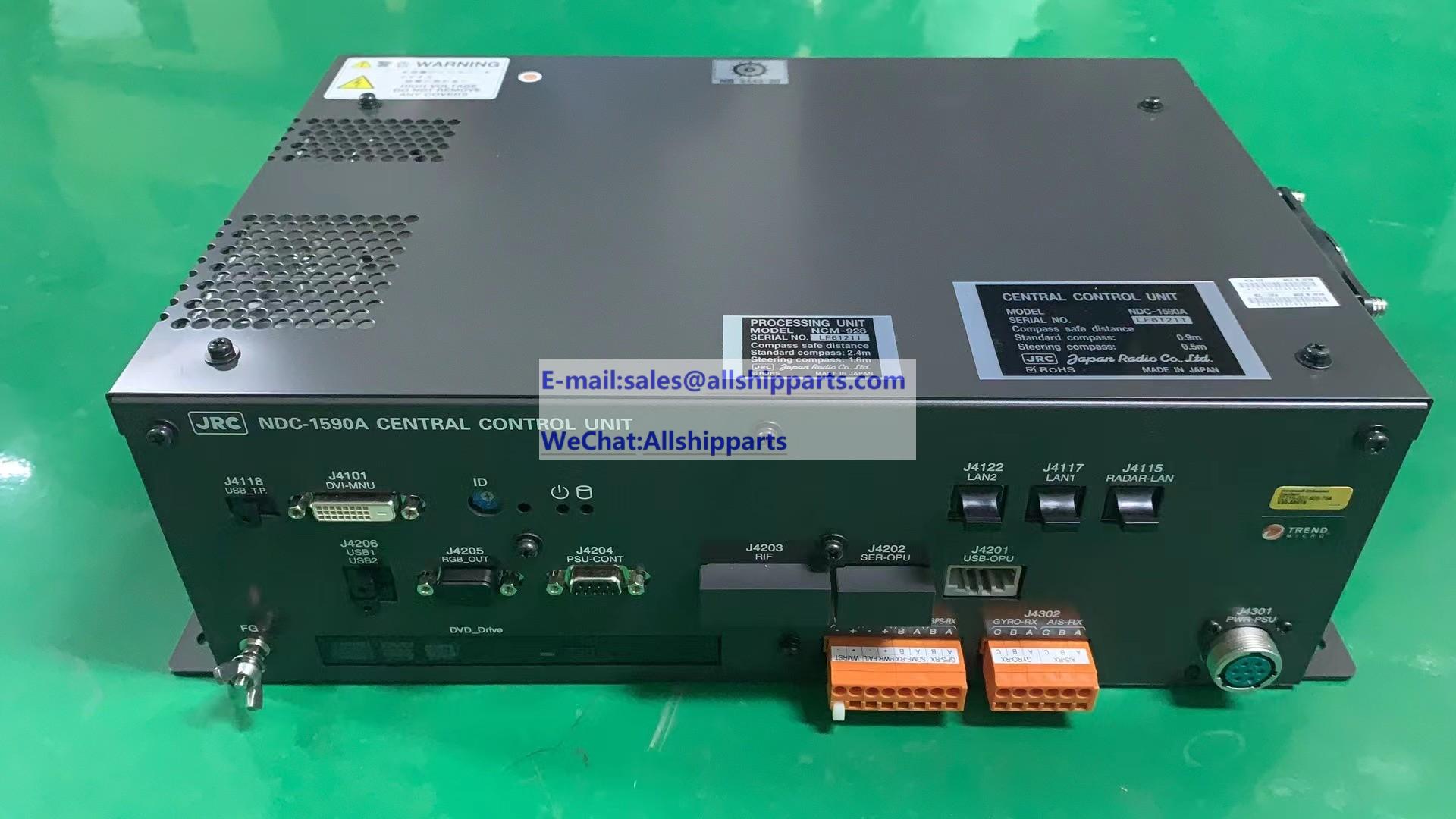 JRC NDC-1590 NDC-1590A CCU Central Control Unit JMR-9225 JMR-9230