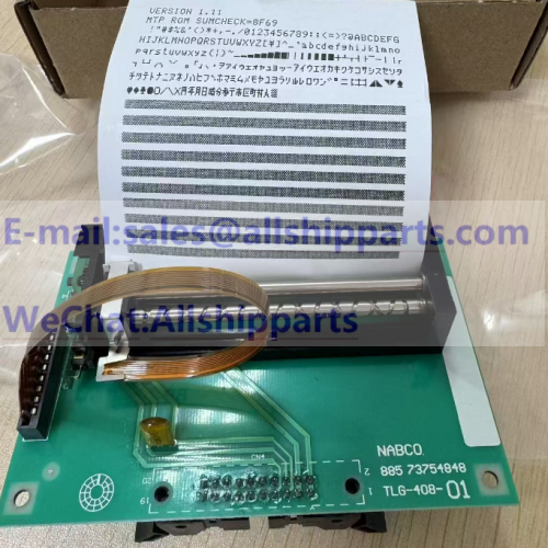 NABCO ML-800II TELEGRAPH LOGGER PRINTER ASSY NABCO 88573754848  TLG-408-01 printer