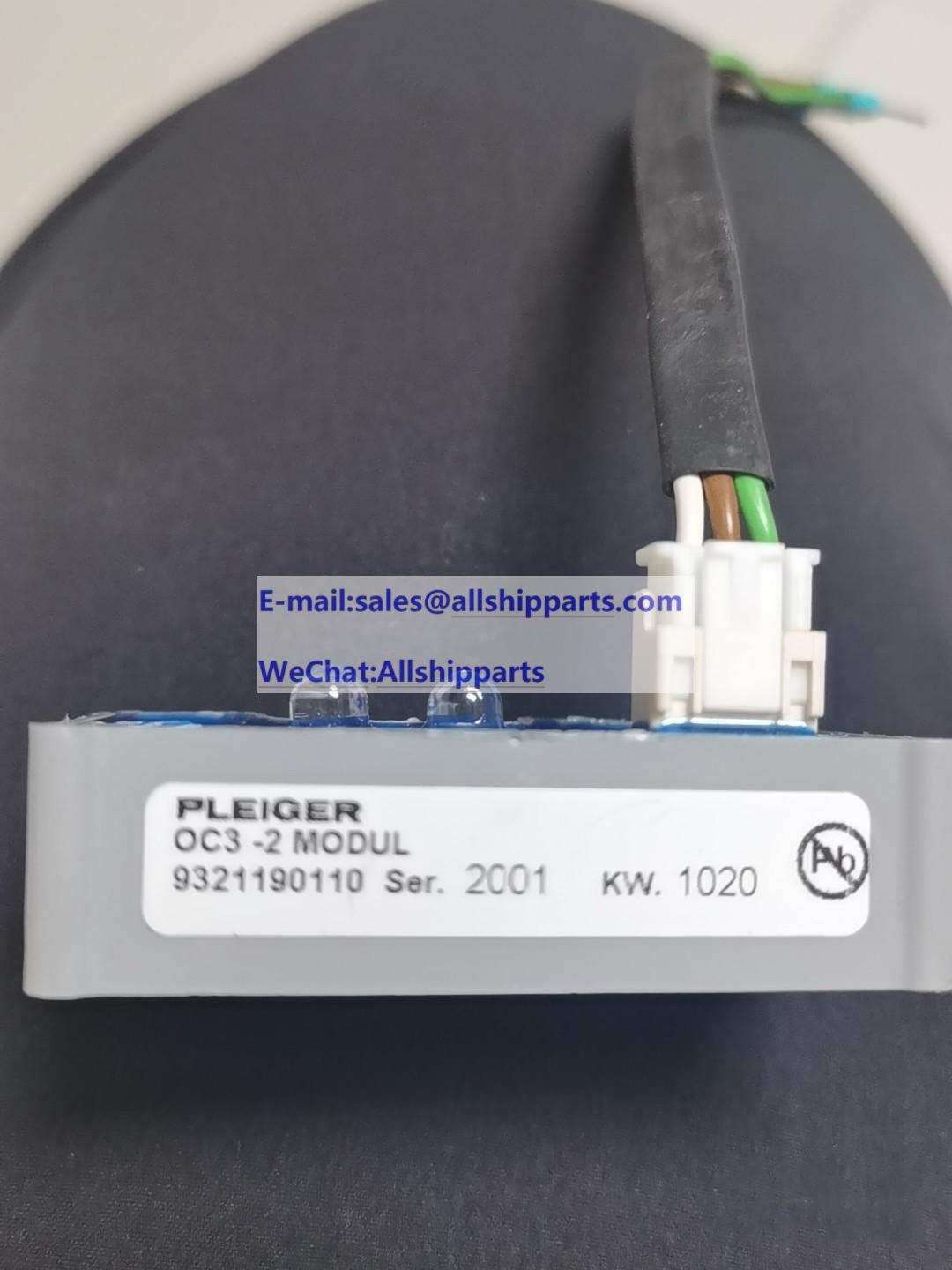 Pleiger Display Pleiger Electronic Control Systems普莱格 电液式阀信号反馈模块 OC3-2、 OC3 、 P2