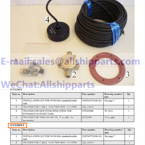 Skipper Transducer ETN200XT